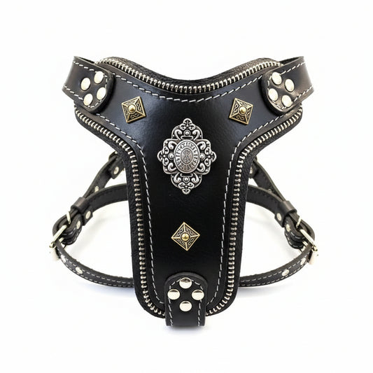 The ''Aztec'' harness Black Small to Medium Size-0
