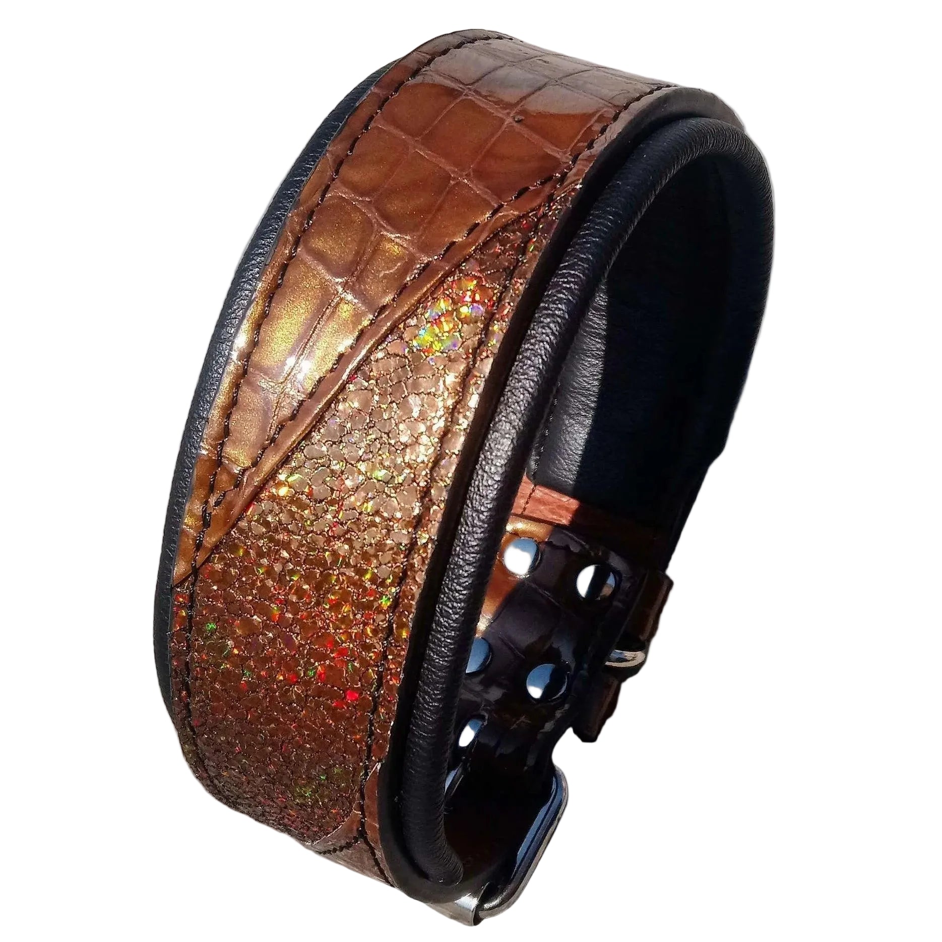 The "Korona" collar BROWN-1