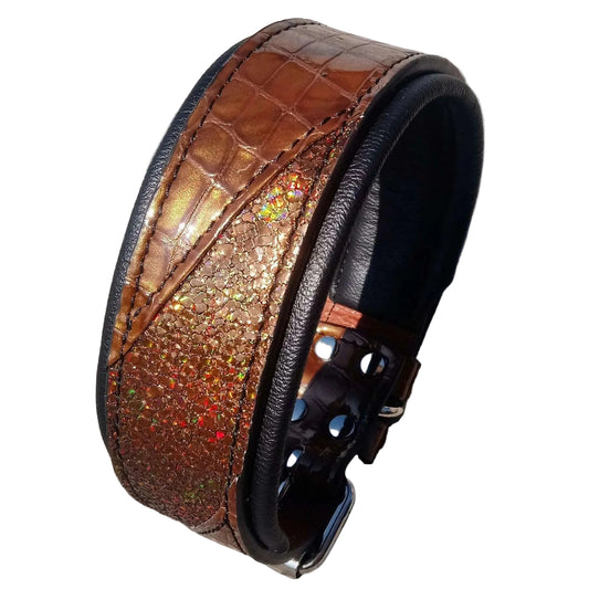 The "Korona" collar BROWN-1