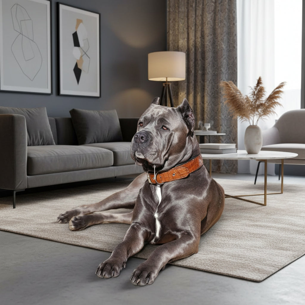 The "Korona" collar BROWN-2